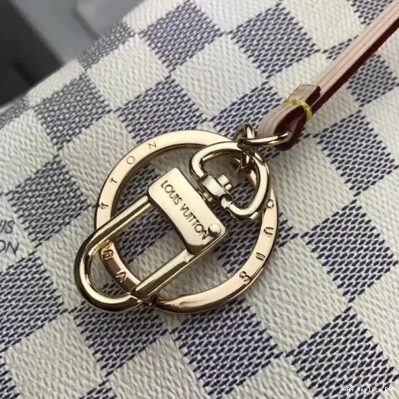 AAA Pruses Bags BAG DAMIER MM LOUIS AZUR ARTSY VUITTON 0623